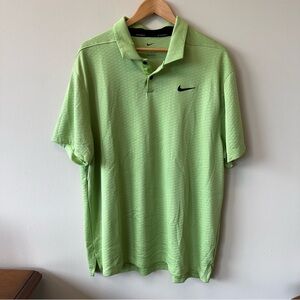 Nike Lime Green Golf Polo